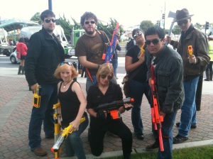zombie hunters with nerf guns